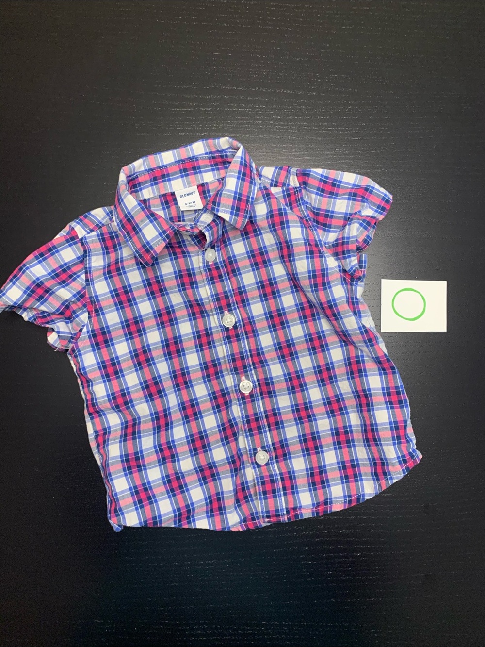 ⭐️2/$6.00⭐️ Old Navy 6-12m Boys Dress Shirt